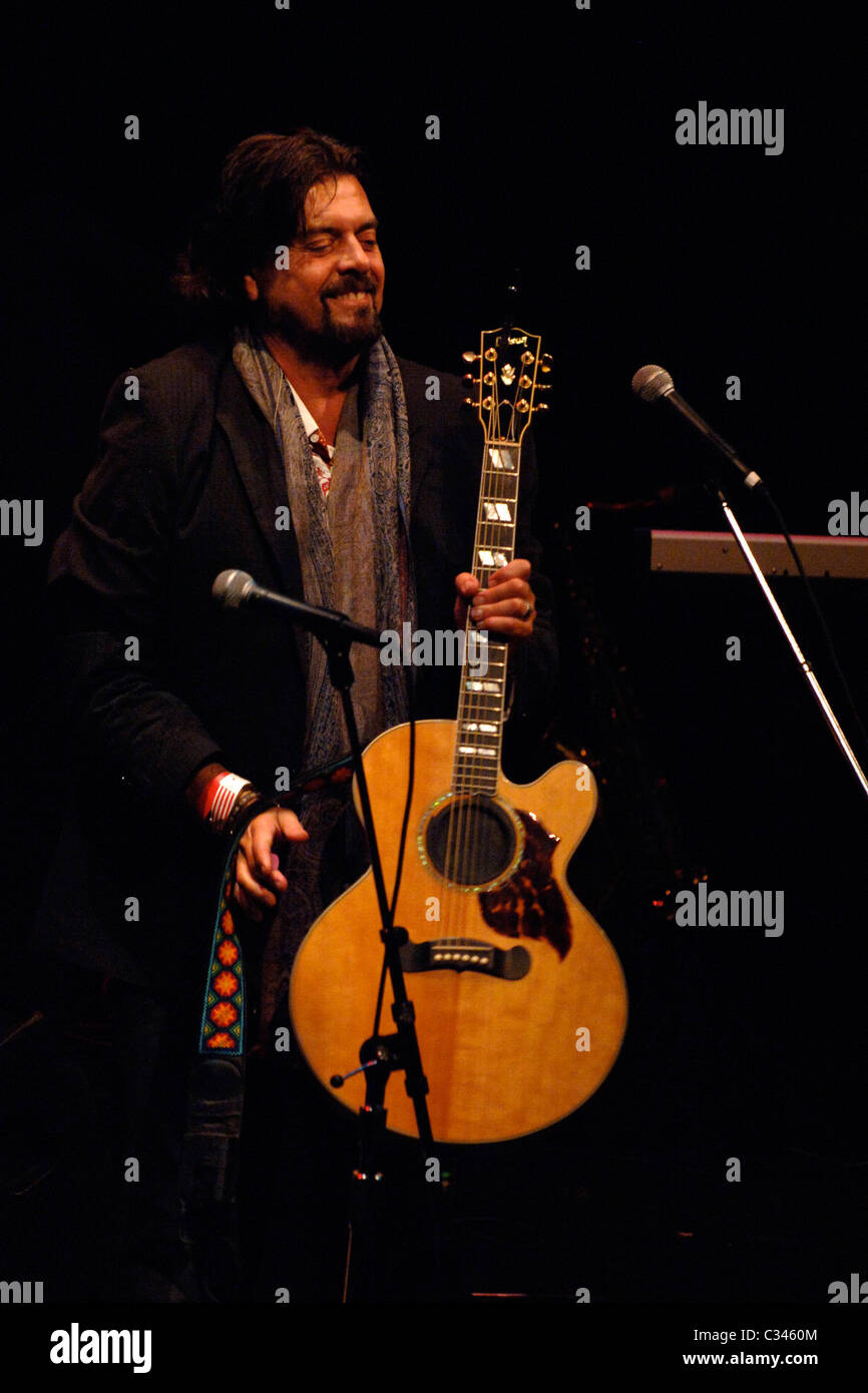 Alan Parsons performs at the Tea Fire Fundraiser at the Granada Santa Barbara, California - 20.01.09 Stock Photo