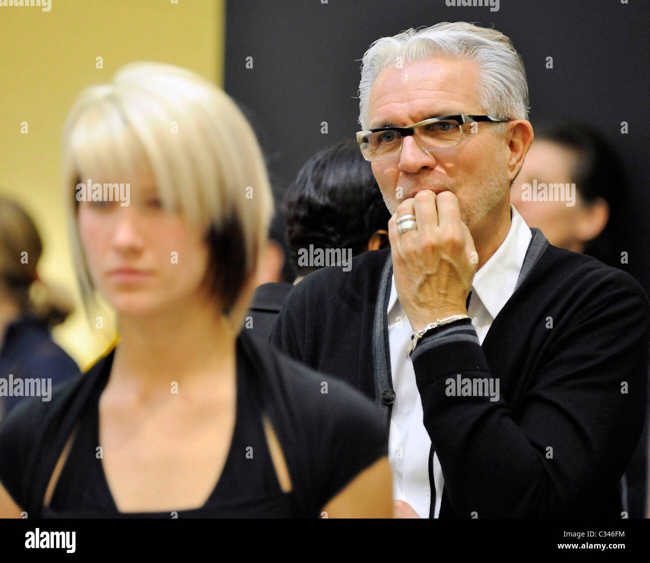 Elmer Olsen hosts Canada's Next Top Model casting call at Fairview Mall Toronto, Canada - 23.01.09 Stock Photo