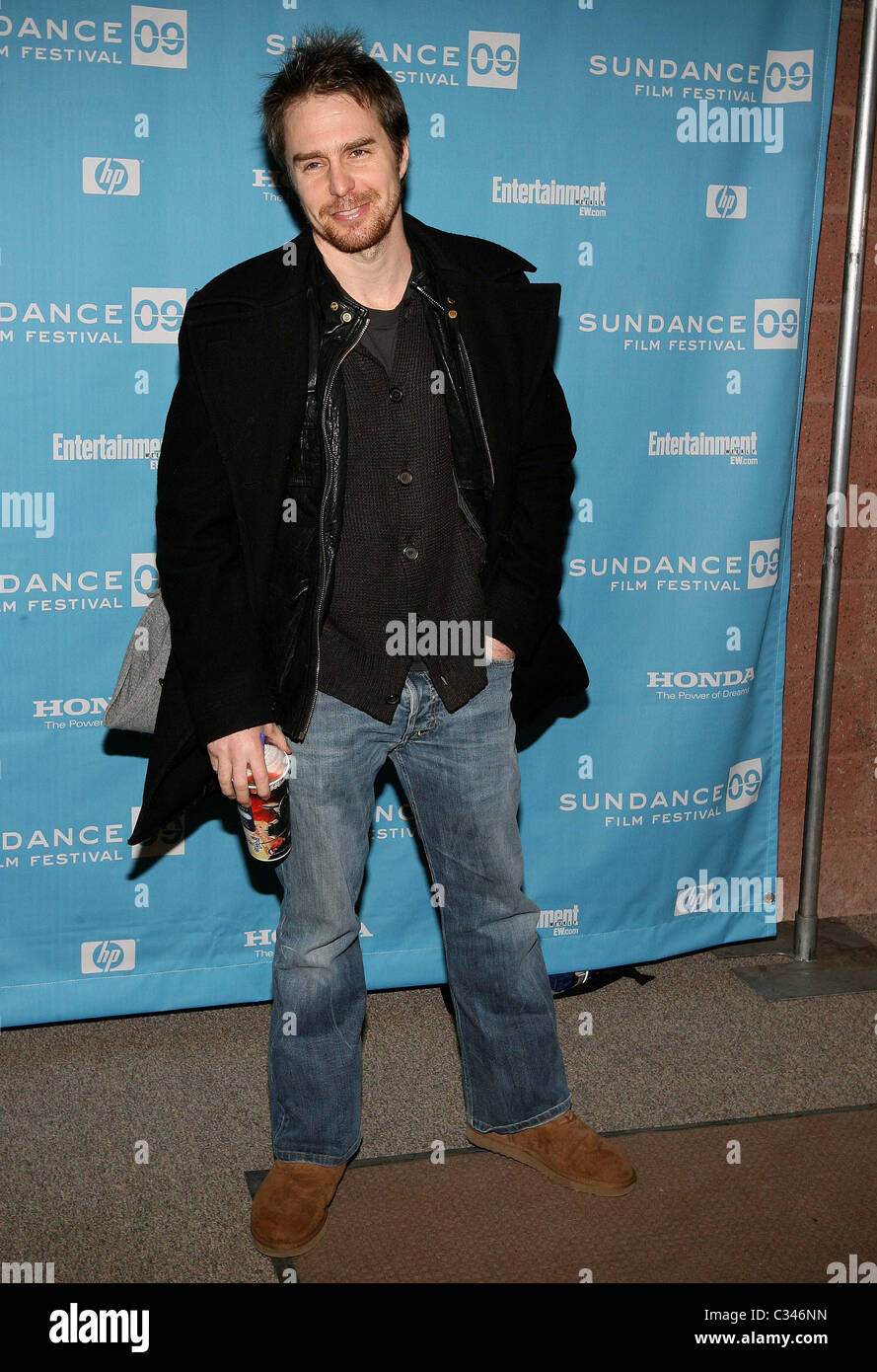 Sam rockwell 2009 sundance film festival hires stock photography and