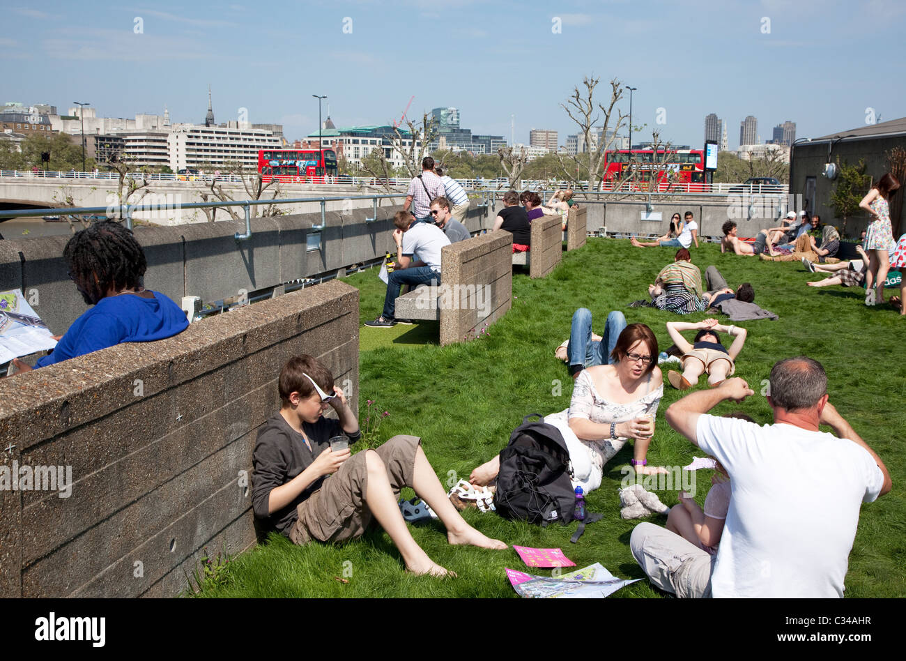 60th Anniversary Of 1951 Festival Of Britain On South Bank London 