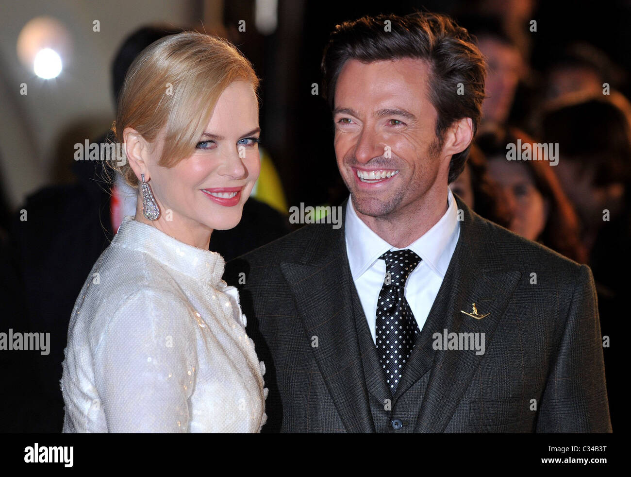 Nicole Kidman and Hugh Jackman The UK Premiere of 'Australia' held at