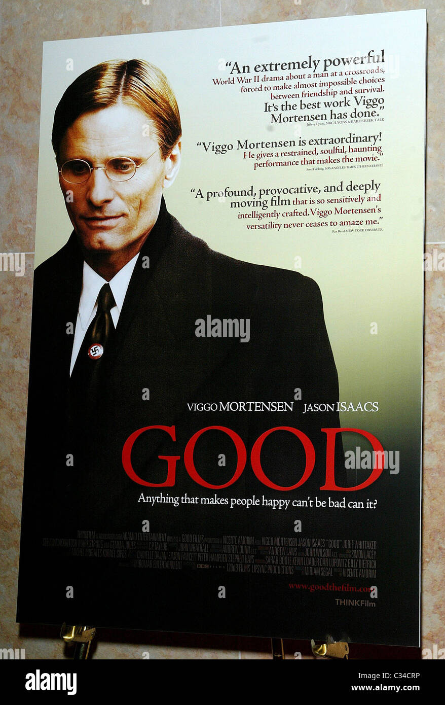 Poster New York Premiere of 'Good' at The Museum of Jewish Heritage New ...