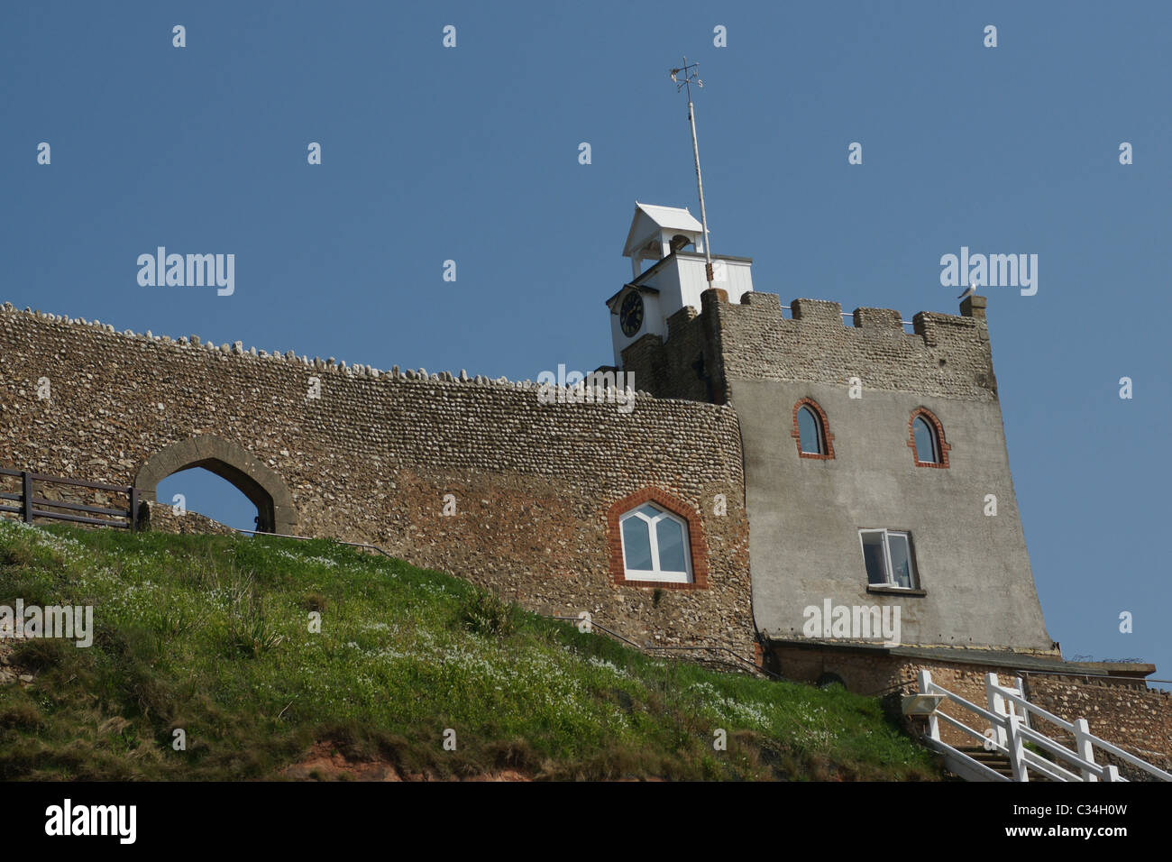 Connaught Gardens, Sidmouth, Devon Stock Photo Alamy
