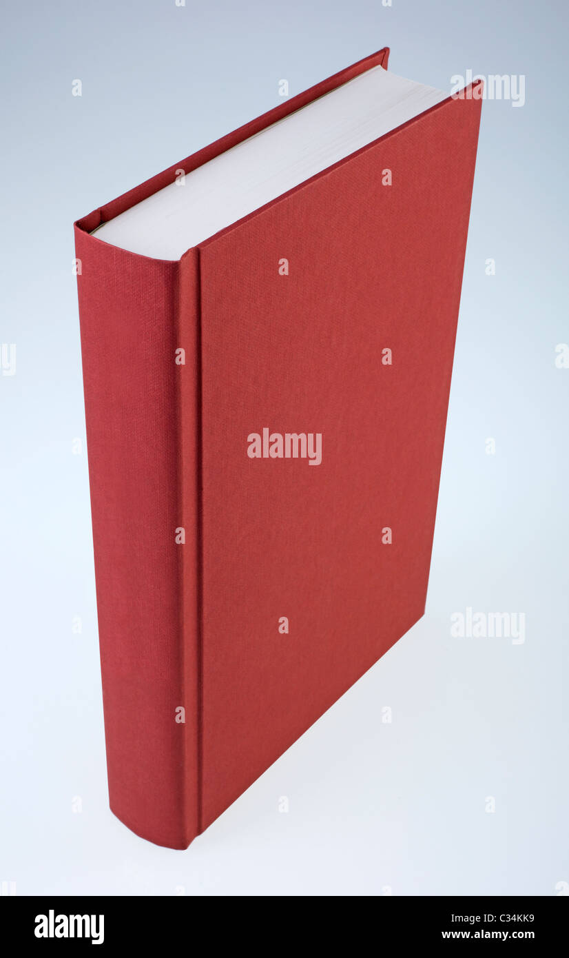 Red book, hardcover Stock Photo