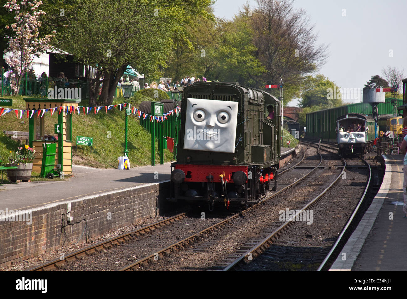 "Day Out with Thomas" at Ropley Station on the Watercress