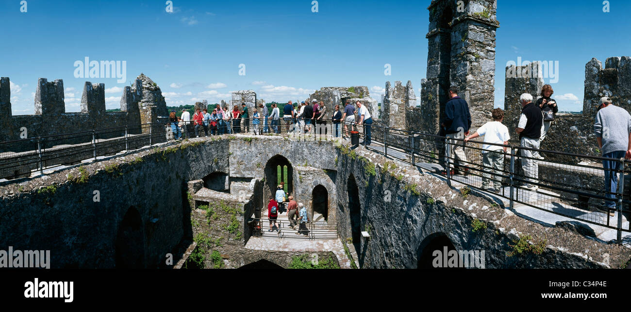 The Blarney Stone,Blarney,Co Cork,Ireland;Tourists Visited The Blarney