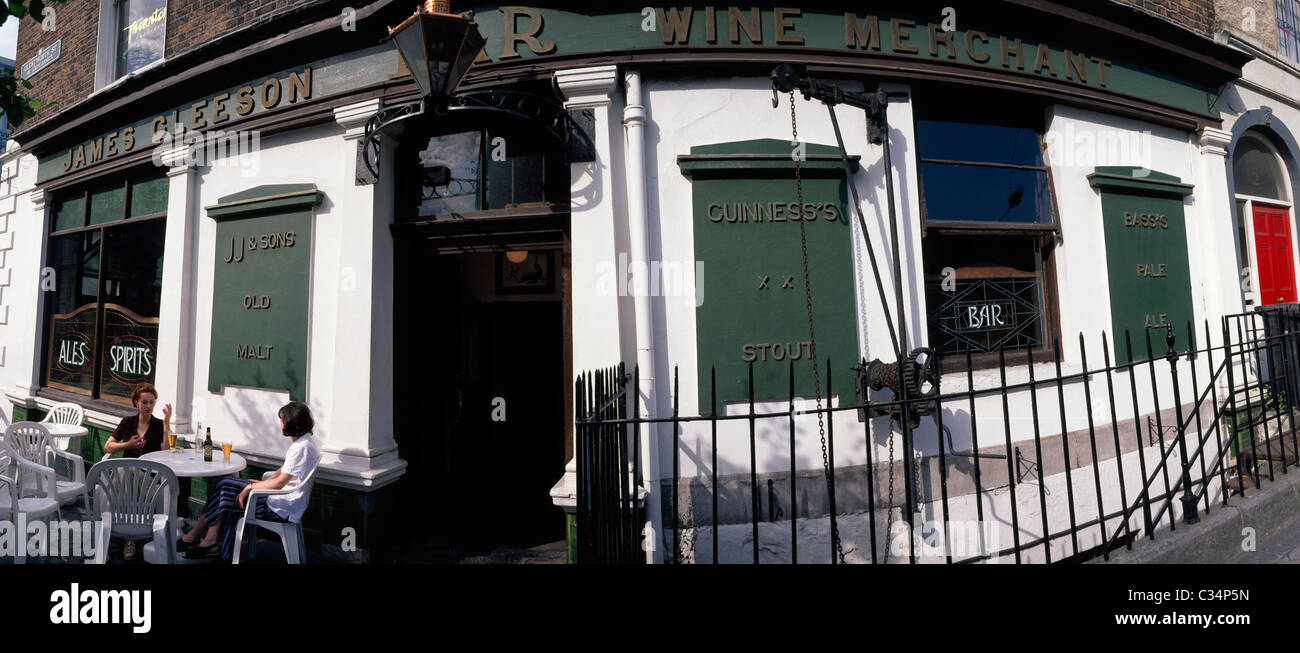 Limerick City,Co Limerick,Ireland;Traditional Irish Pub Stock Photo