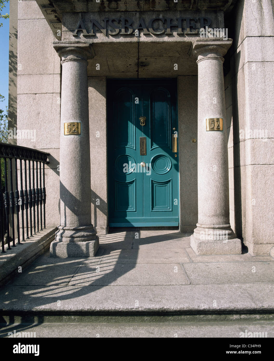 Ansbacher,Co Dublin,Ireland;Architectural Detail Stock Photo