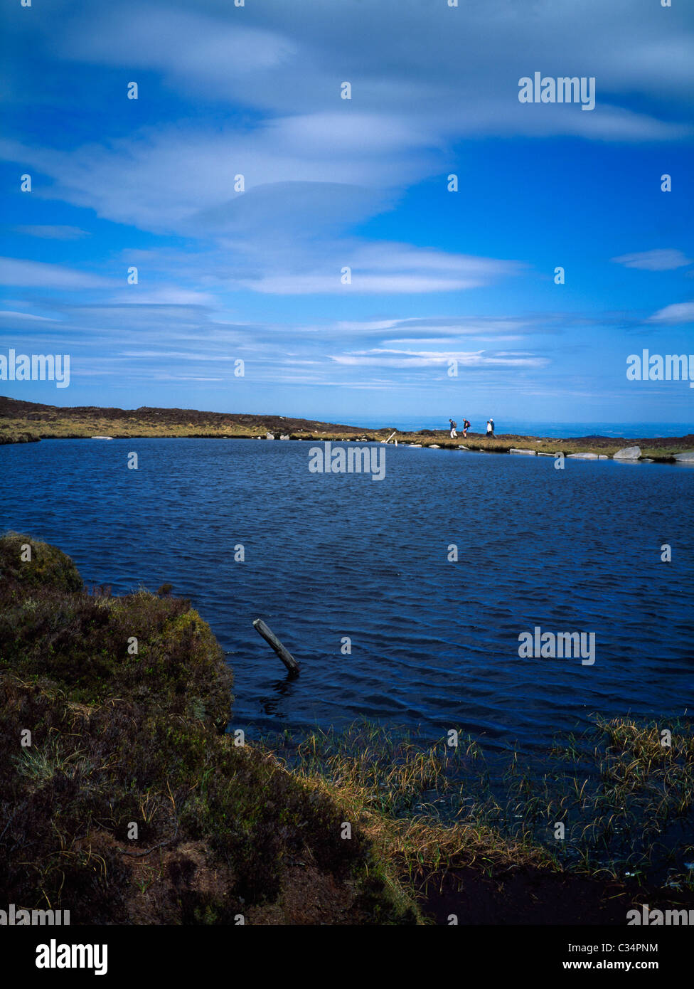 Slieve Gullion,Co Armagh,Northern Ireland;View Of Calliagh Birra Lough Stock Photo