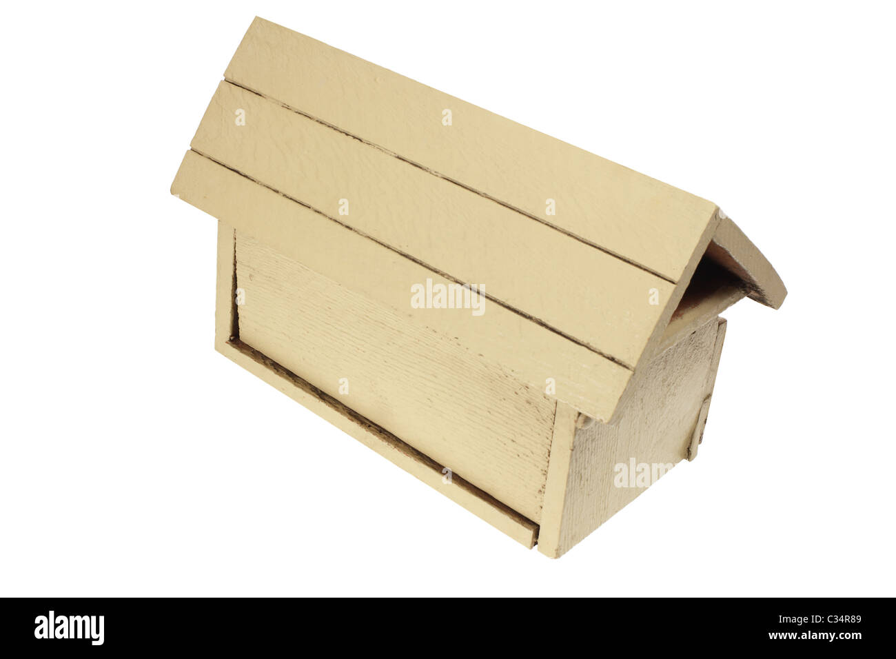 Wooden Letter Box Stock Photo Alamy