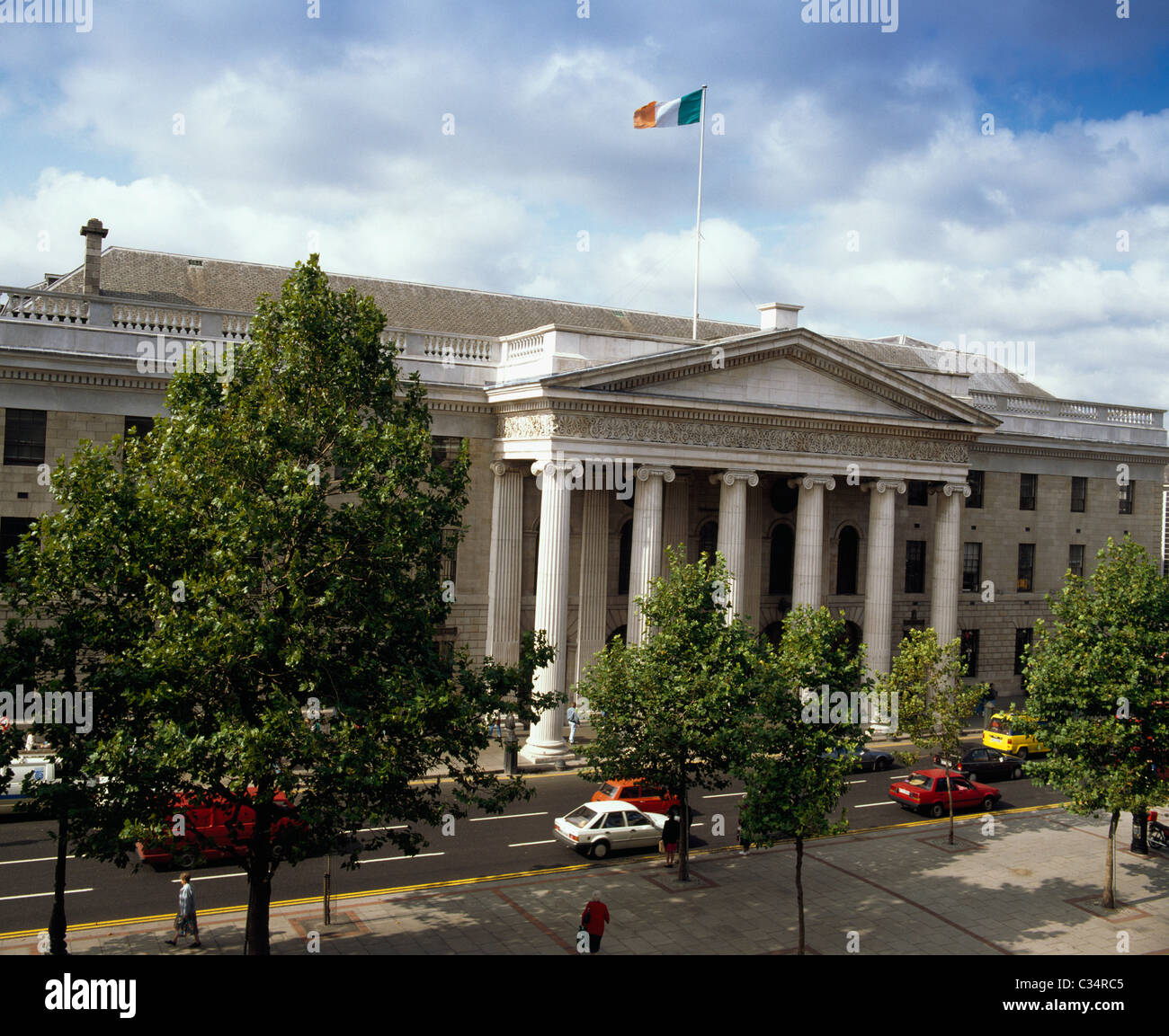 General Post Office (Gpo), O'connell Street, Dublin, Ireland Stock