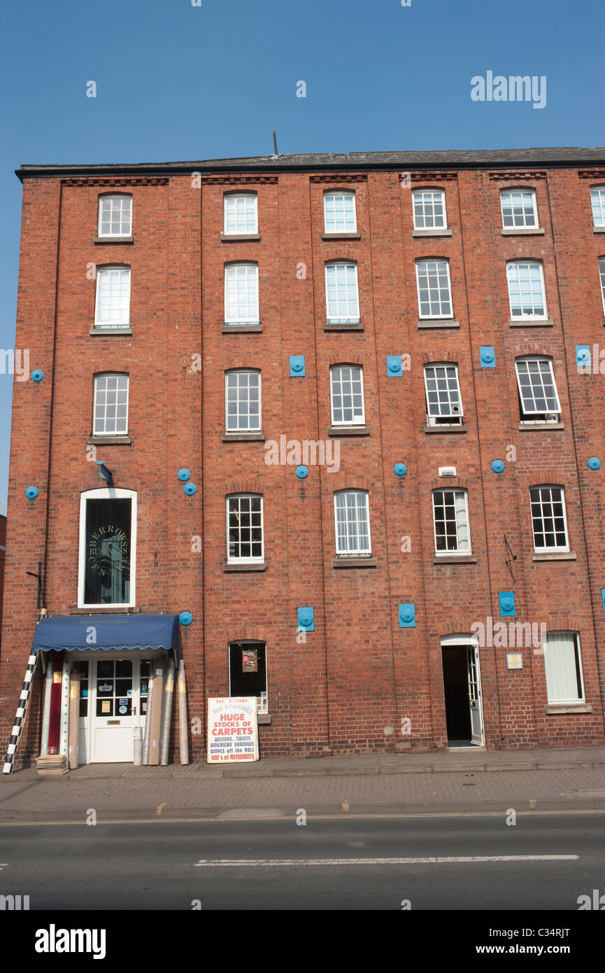 Former flour mill in Hereford Stock Photo Alamy
