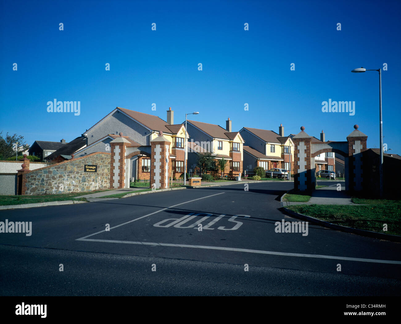 Waterford City,Co Waterford,Ireland;New Housing Development Stock Photo