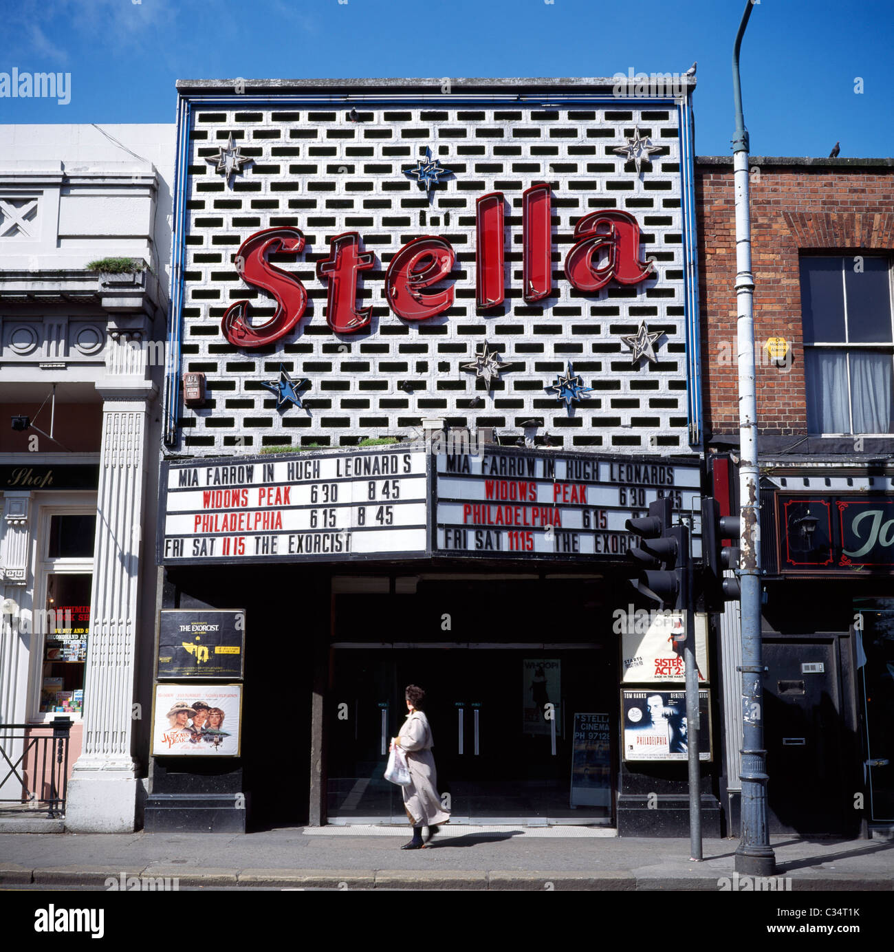 Cinema Marquee, Rathmines, County Dublin, Ireland Stock Photo