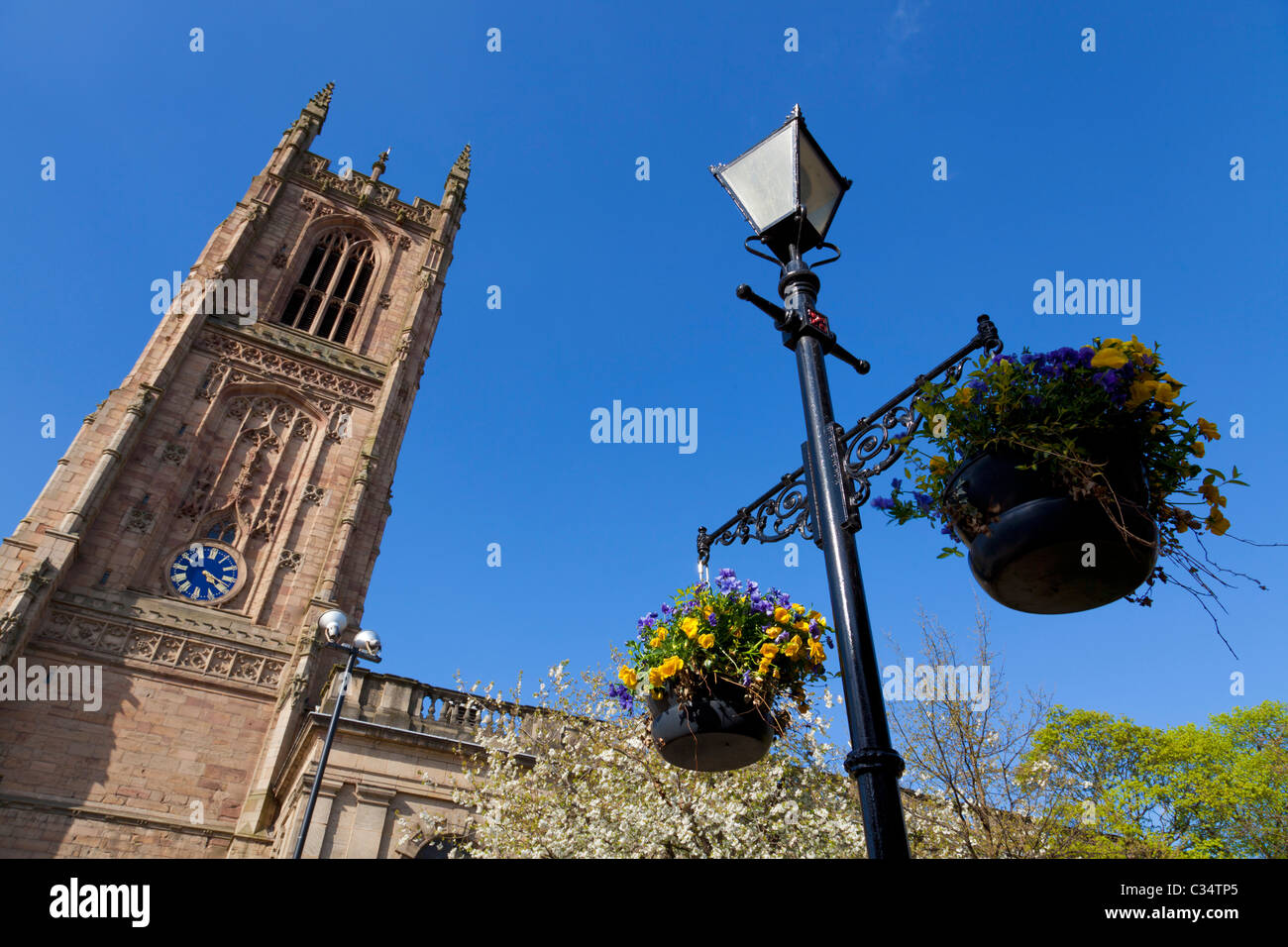 The Cathedral of All Saints known as Derby Cathedral Derby city centre