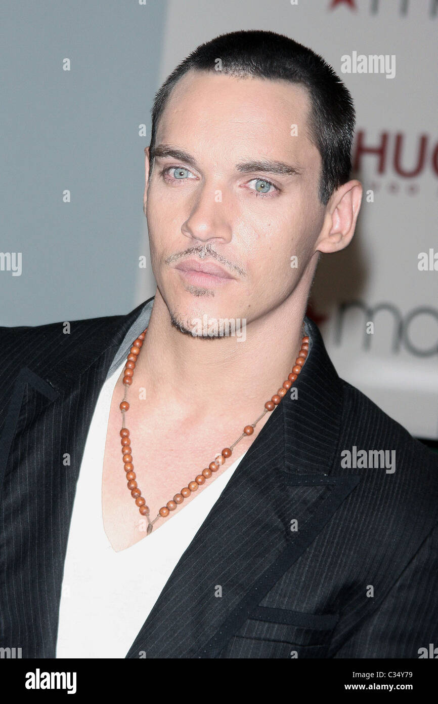 Jonathan Rhys Meyers launches the new fragrance by Hugo Boss: Boss Elements  for Men, at Macy's Herald Square New York City, USA Stock Photo - Alamy