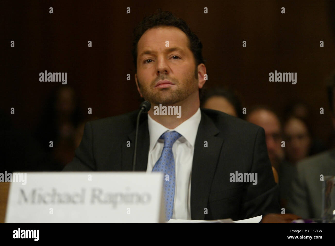 Live Nation President and CEO Michael Rapino  Ticketmaster And Live Nation CEO's testify before the Senate Judiciary Stock Photo