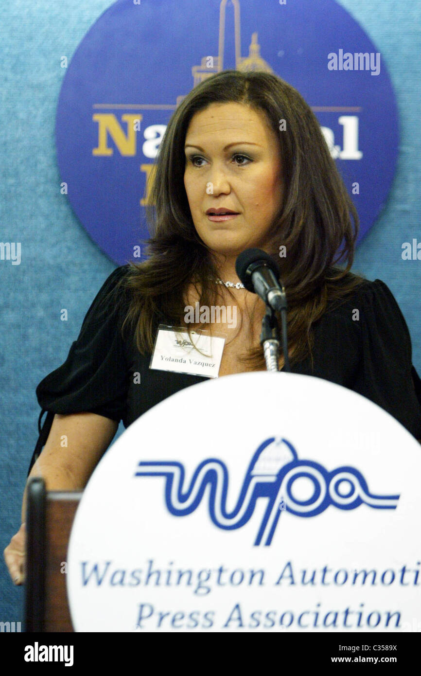 Yolanda Vazquez The Washington Automotive Press Association (WAPA) held an awards ceremony at the National Press Club. Stock Photo