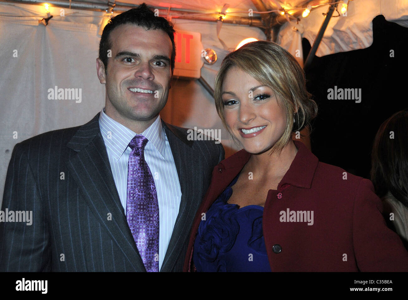 Tony Ruffo Lindsay Kravitz Grand opening party of Union Trust ...