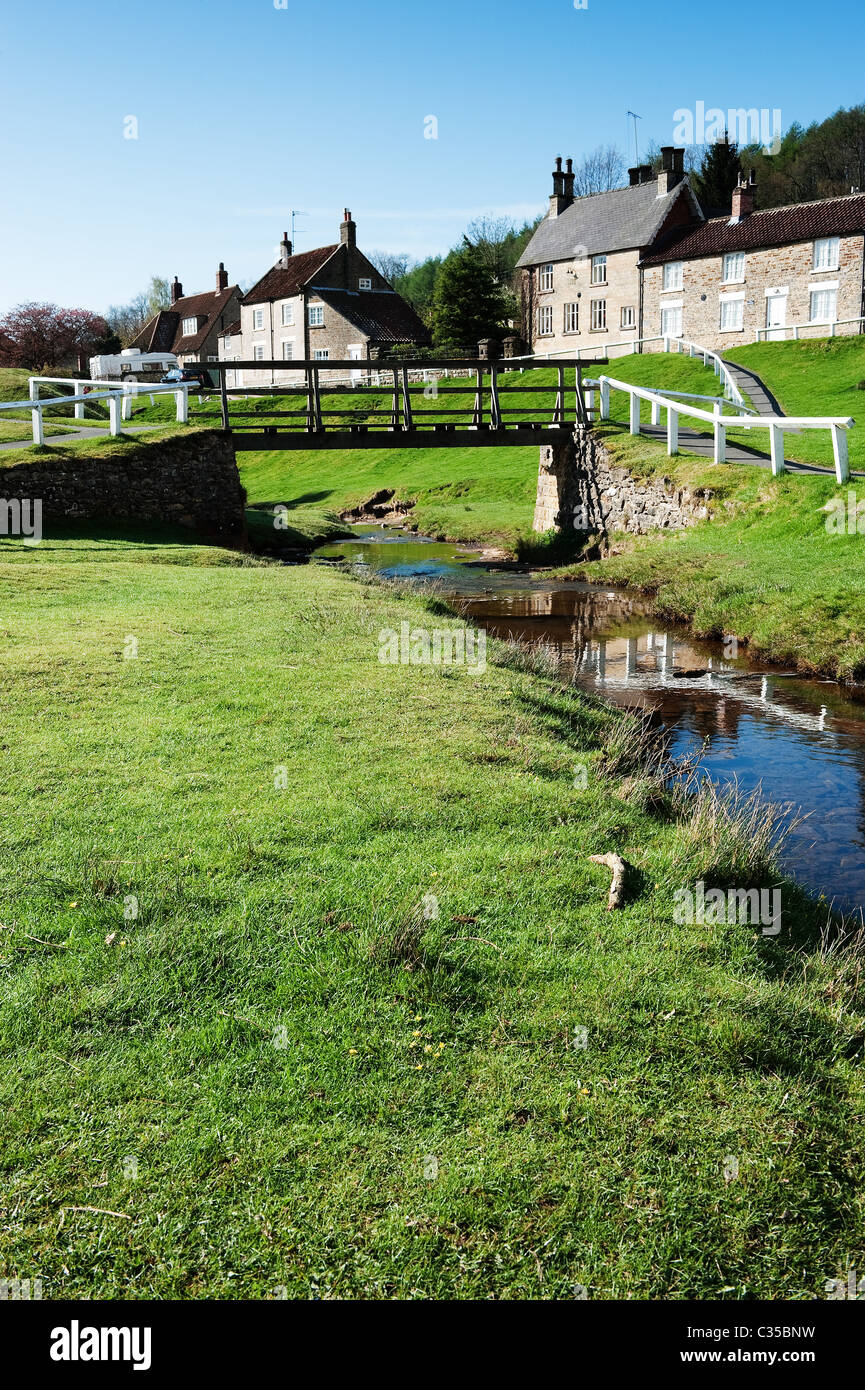 Hutton Beck, Hutton le Hole village Stock Photo - Alamy