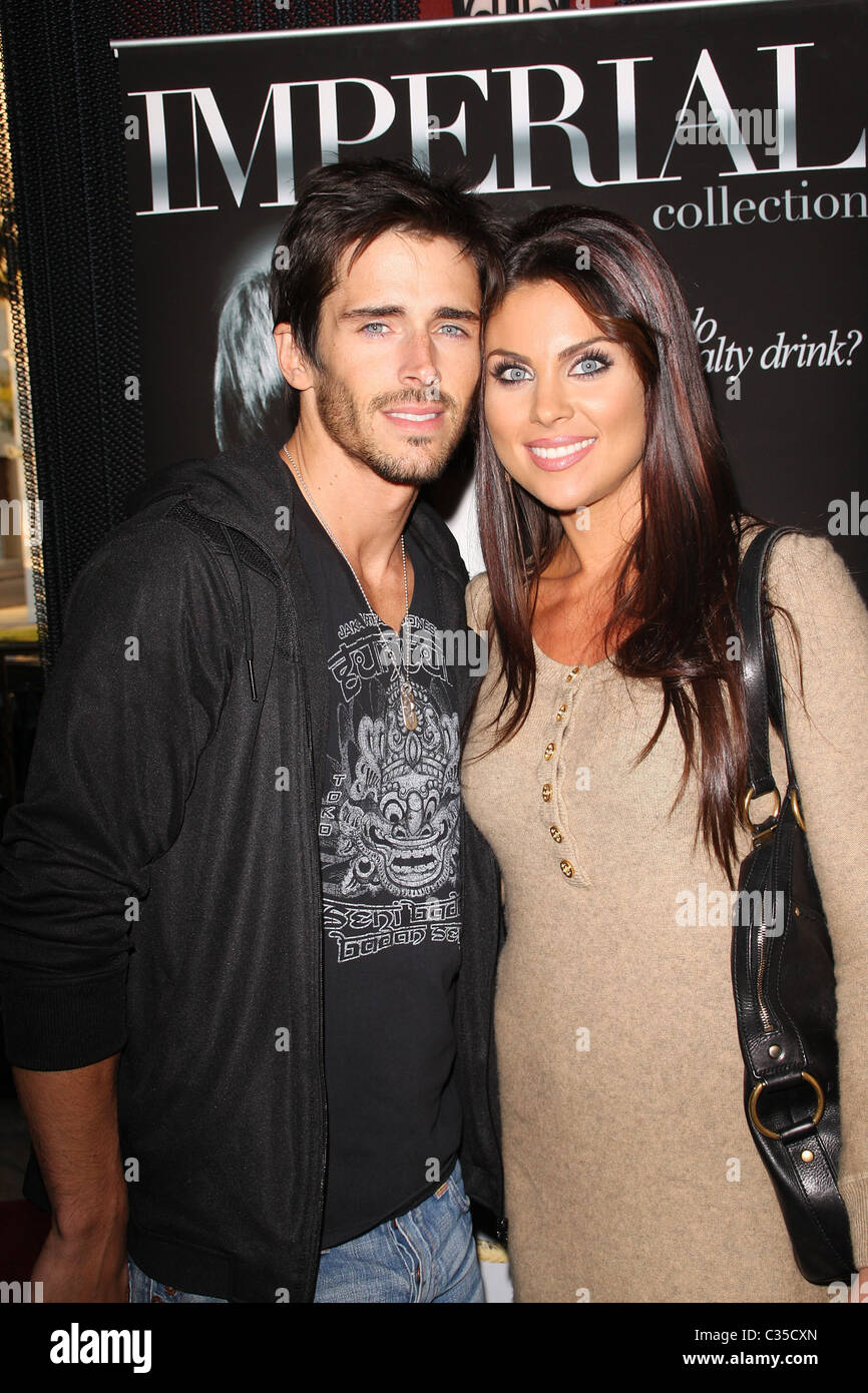 Nadia Bjorlin and boyfriend Brandon Beemer The 2009 Valentine/Oscar