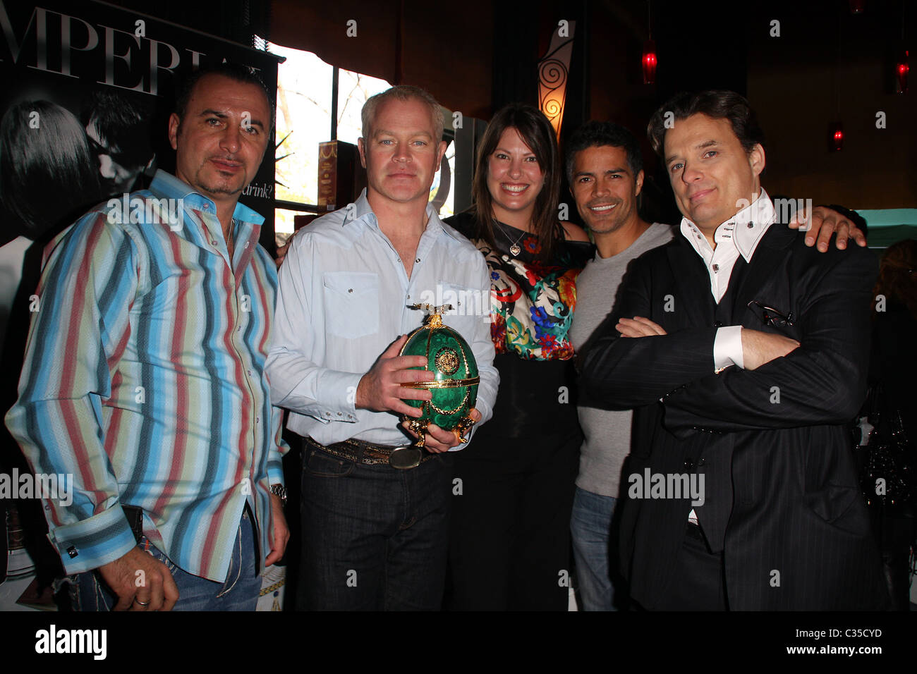 Neal mcdonough wife ruve robertson hi-res stock photography and images