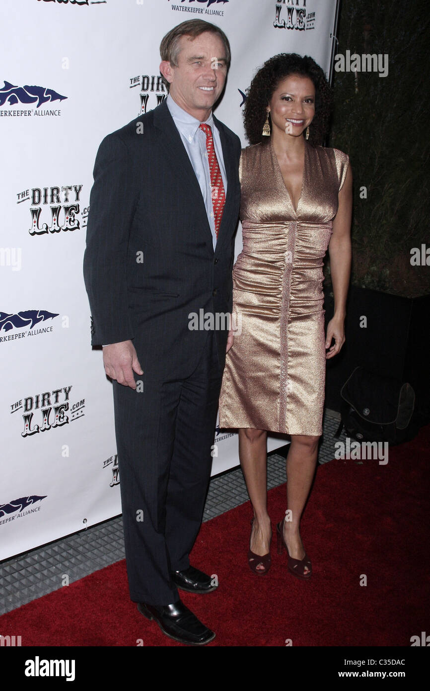 Robert Kennedy Jr. and Gloria Reuben Waterkeeper Alliance launch of
