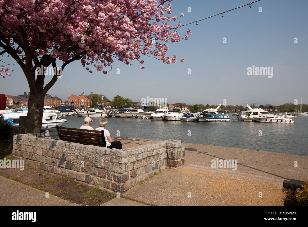 Oulton Broad Suffolk Norfolk Broads Stock Photo Alamy