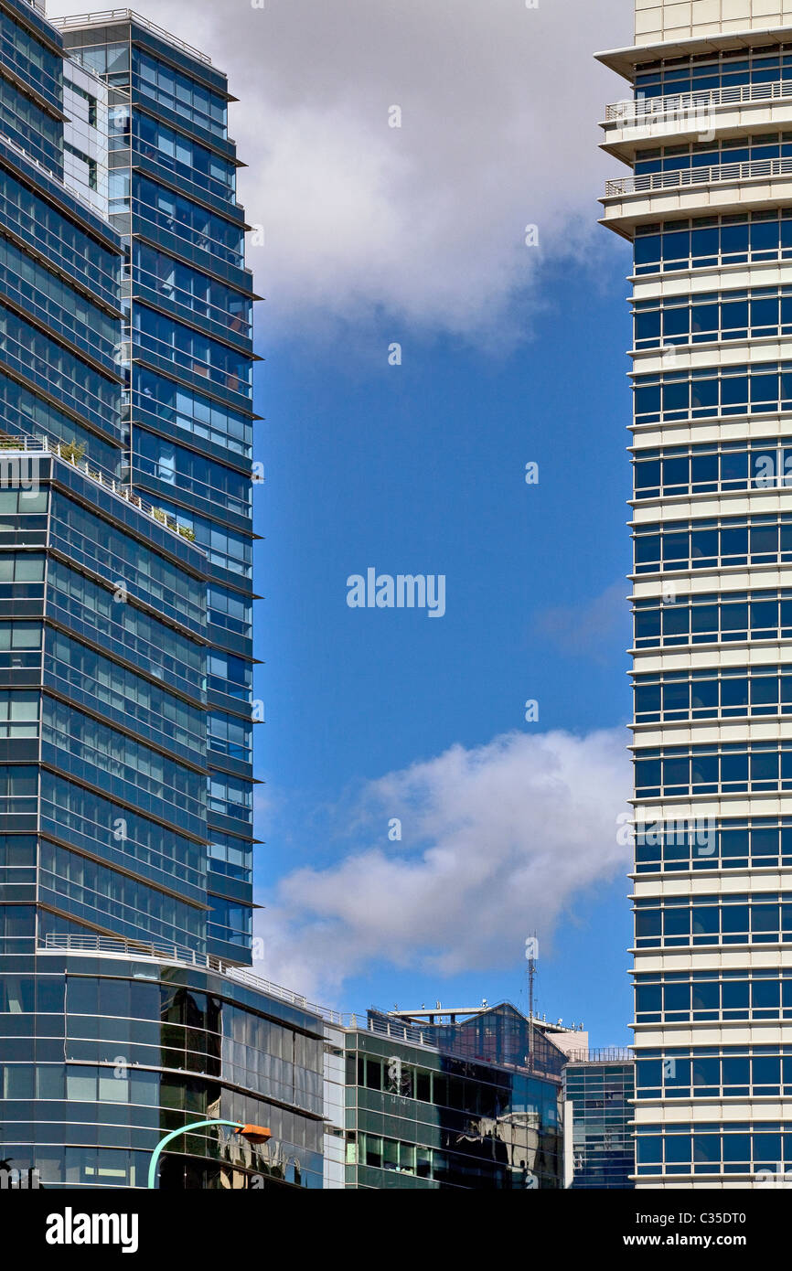 Buildings in Puerto Madero, Buenos Aires, Argentina. Stock Photo