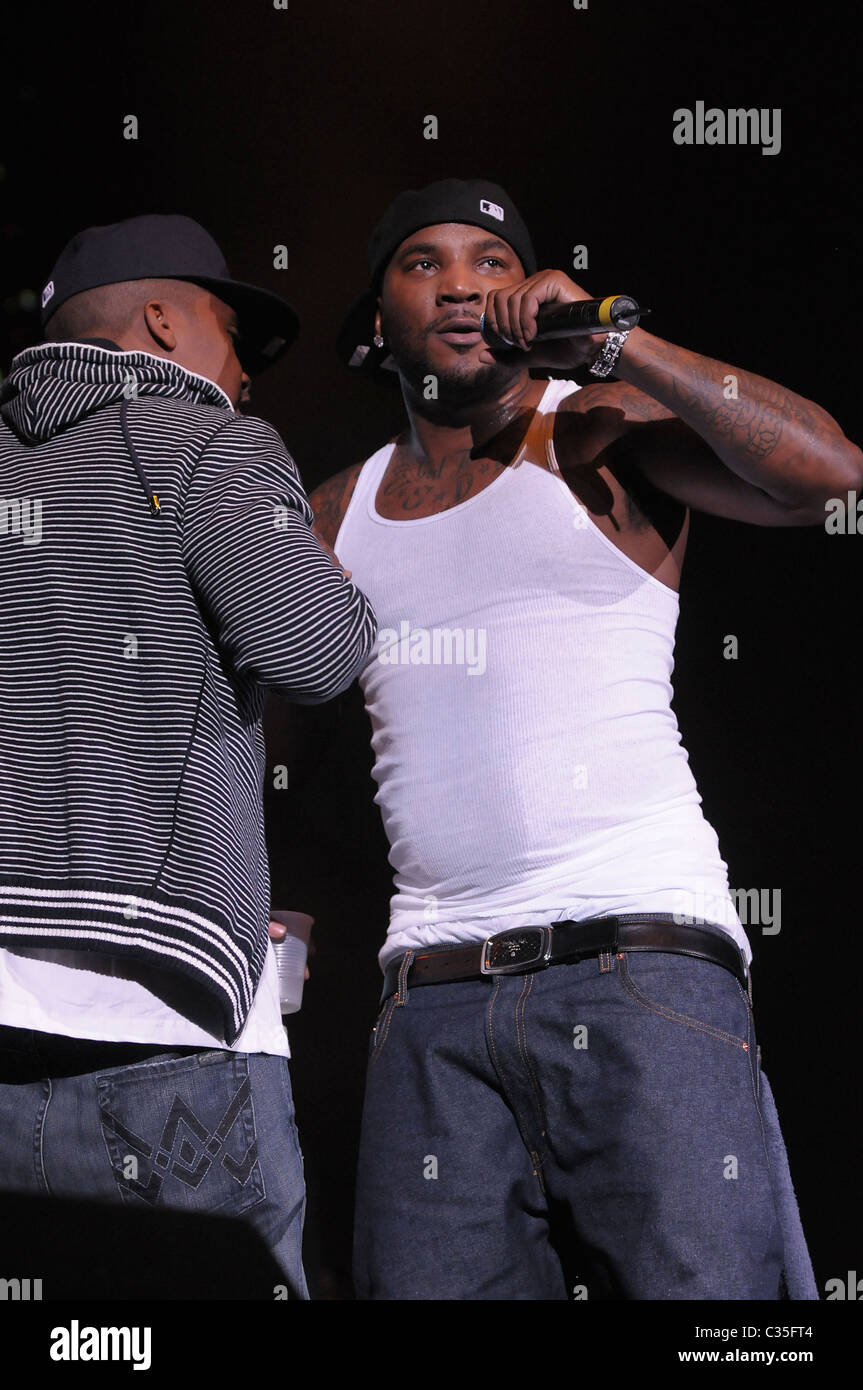 Naz and Young Jeezy Live Your Life Concert with T.I. & Friends at the