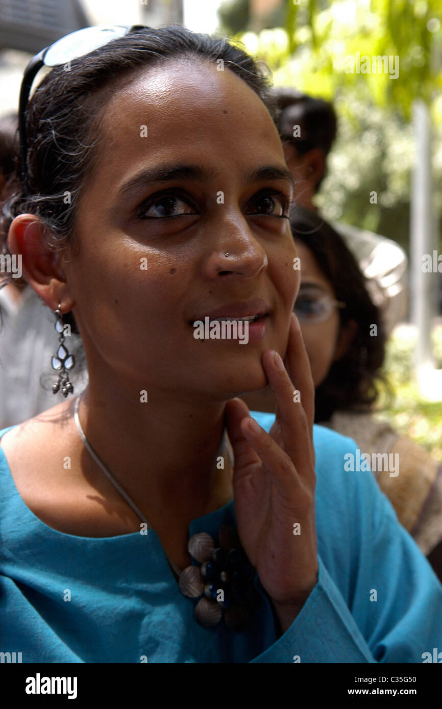 Arundhati Roy India: : Stock Photo