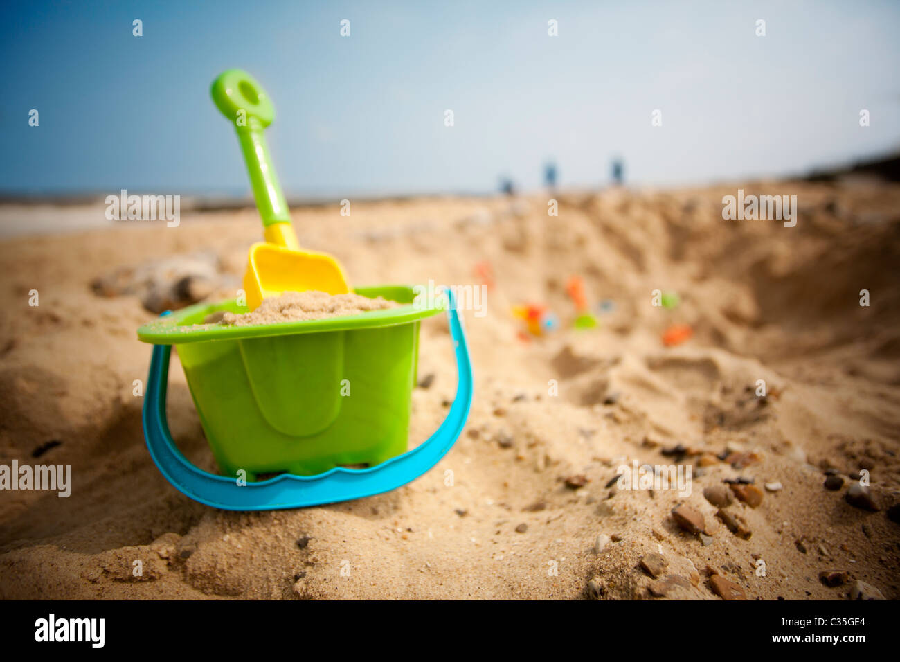 sand castle bucket and spade