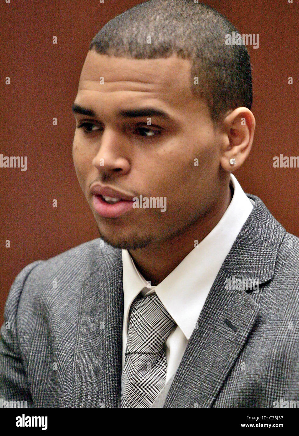Chris Brown before a Los Angeles Superior Court judge Los Angeles Chris Brown before a Los Angeles Superior Court judge Los Angeles