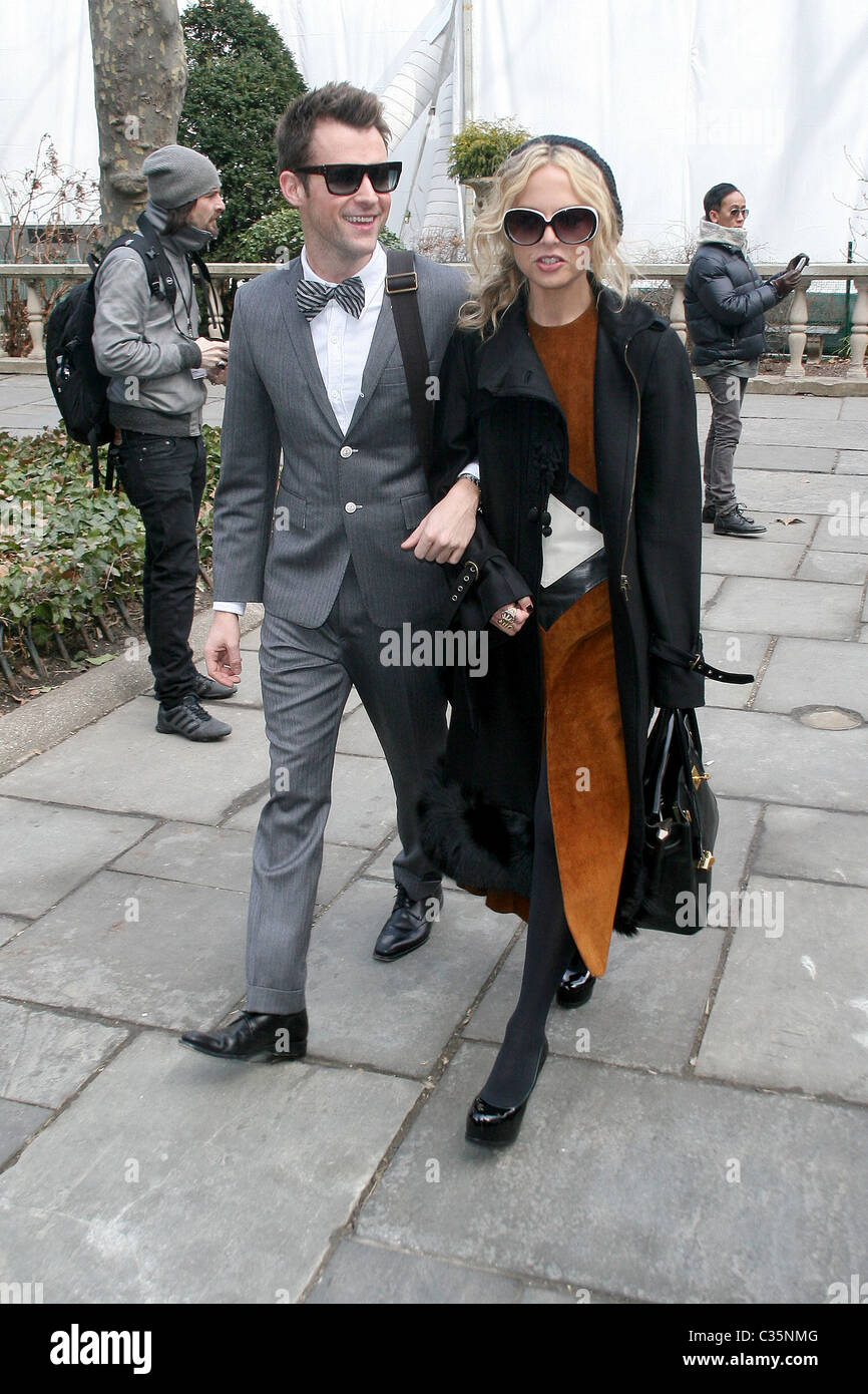 Brad Goreski and Rachel Zoe MercedesBenz IMG New York Fashion Week
