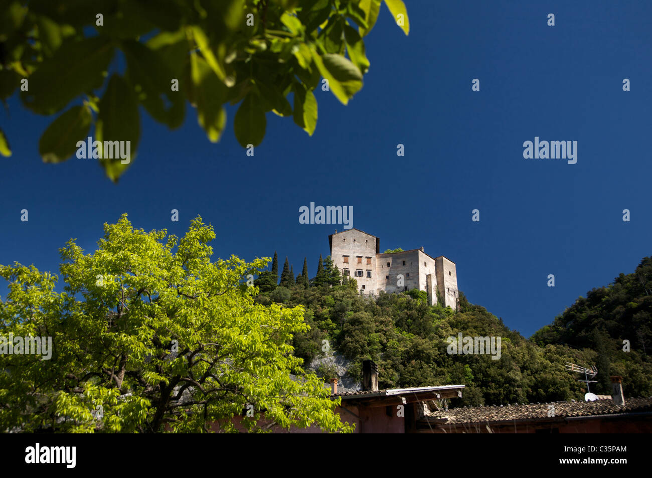 Madruzzo castle, Valle dei Laghi, Trentino Alto Adige, Italy, Europe Stock Photo