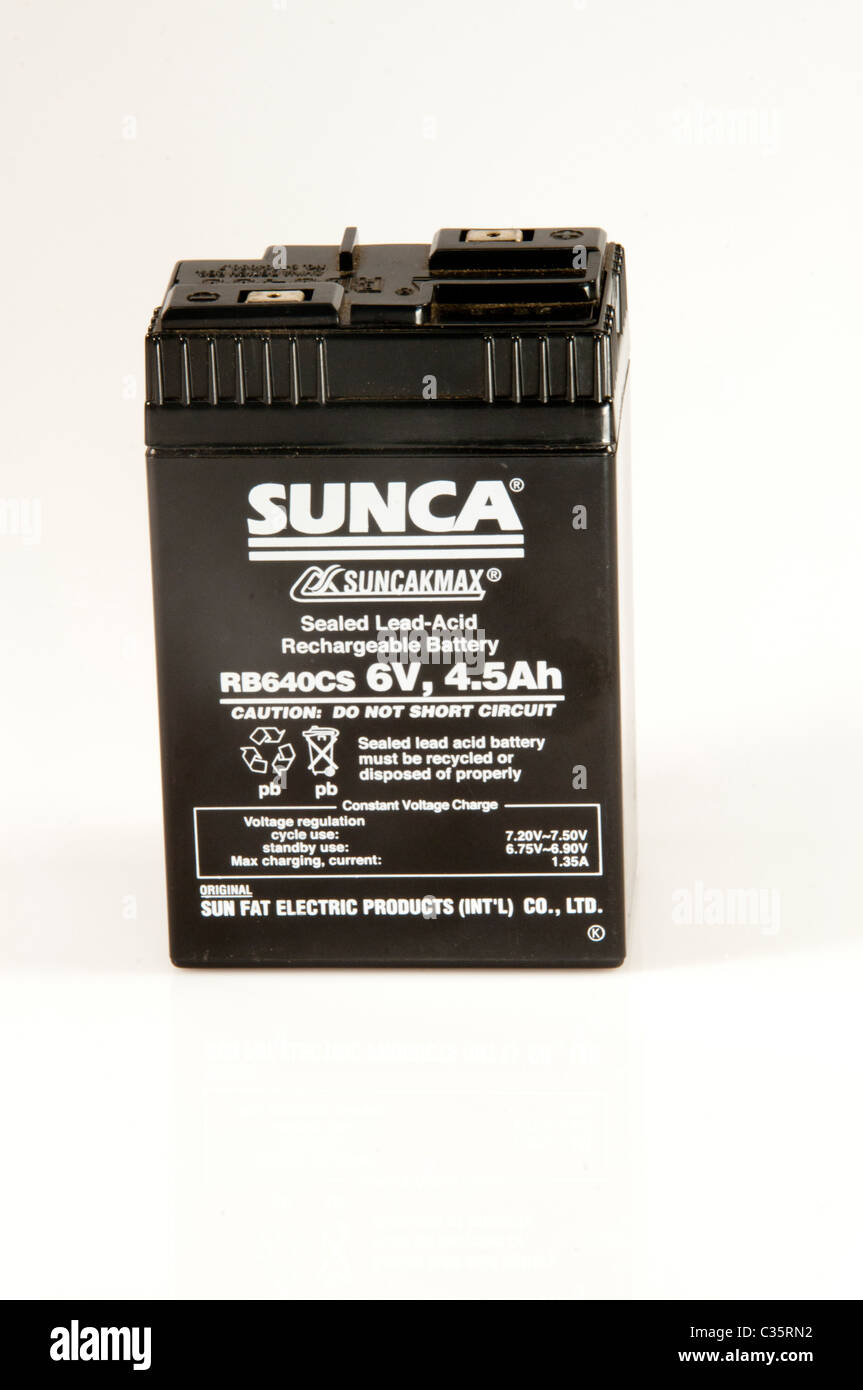 Sealed lead acid rechargeable battery Stock Photo - Alamy