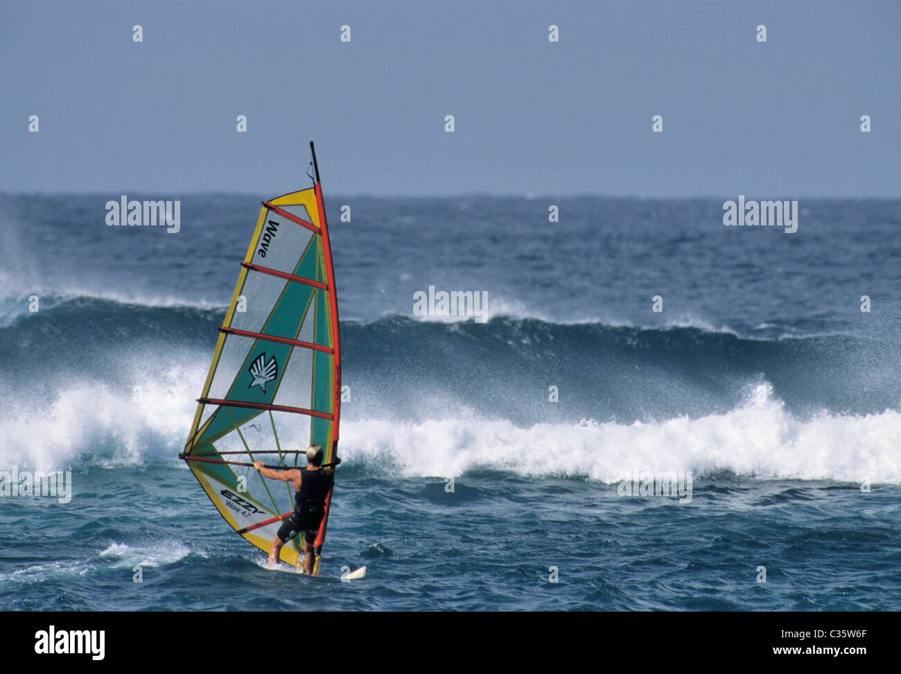 Windsurfing, Ocean, Maui, Hawaii, Hookipa Beach Stock Photo Alamy