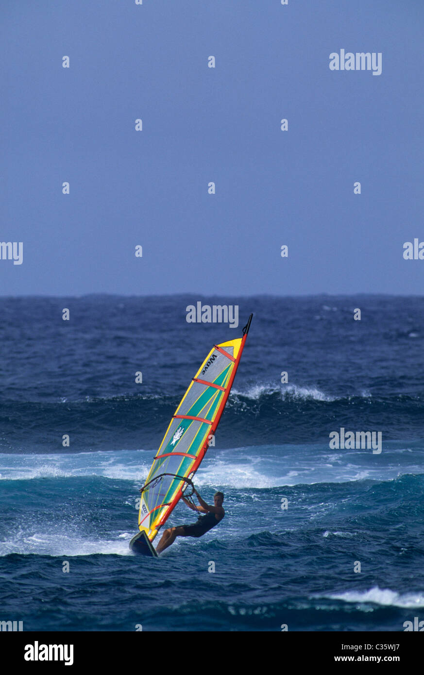 Windsurfing, Ocean, Maui, Hawaii, Hookipa Beach Stock Photo Alamy