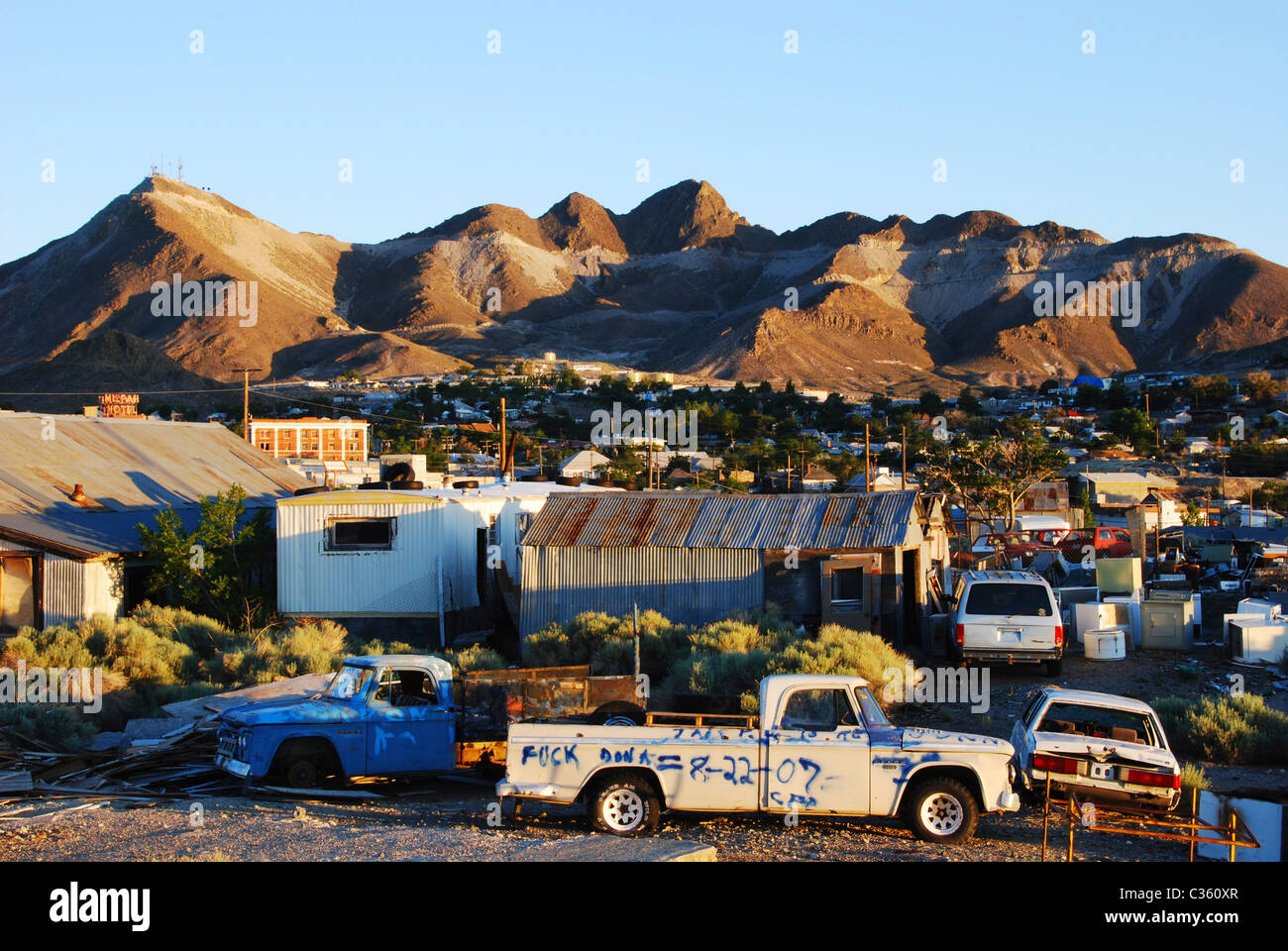 Tonopah, Nevada, USA Stock Photo Alamy