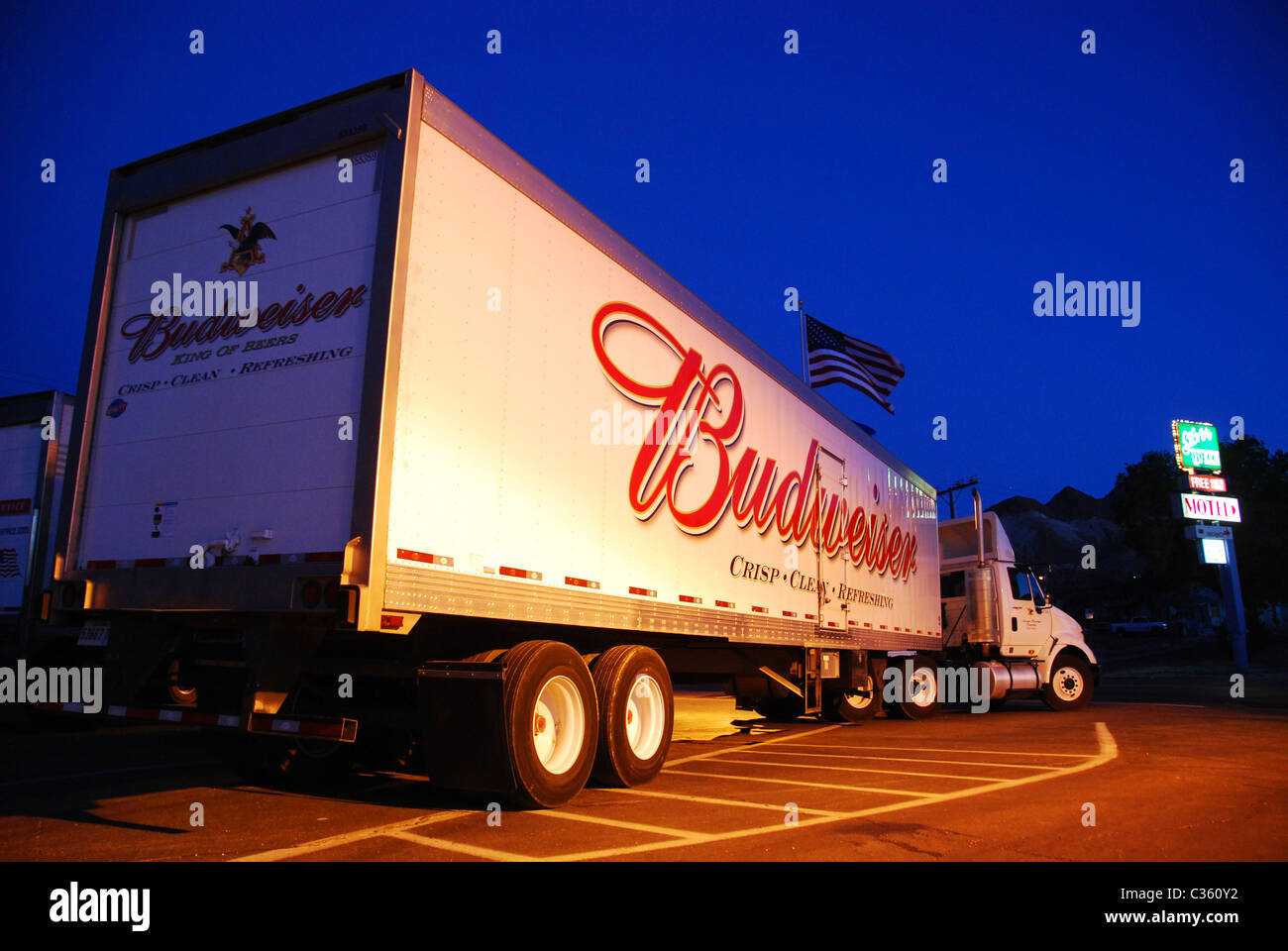 Budweiser beer truck High Resolution Stock Photography and Images - Alamy