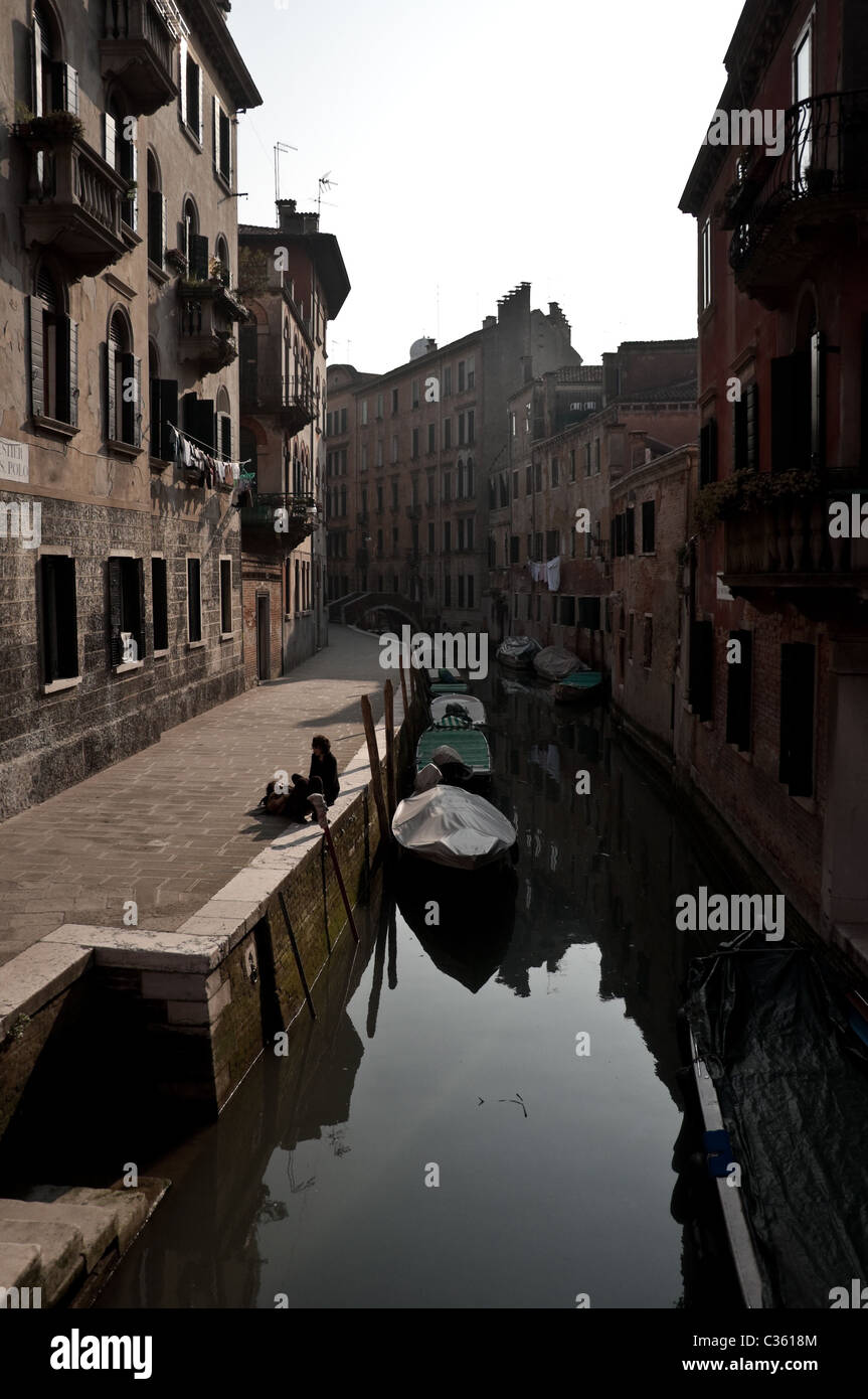 A venetian canal hi-res stock photography and images - Alamy