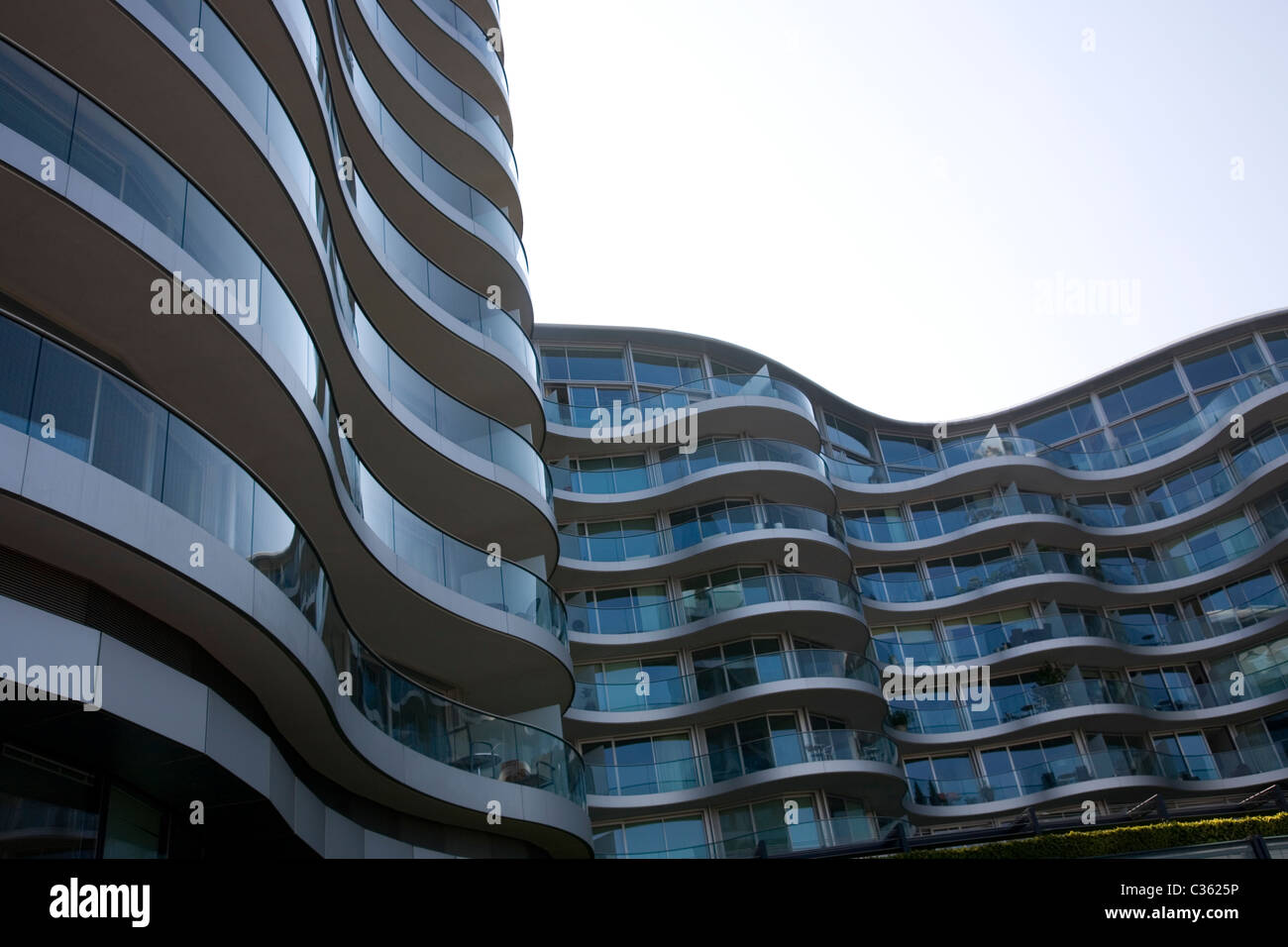 Albion Riverside Apartments designed by Norman Foster Stock Photo Alamy