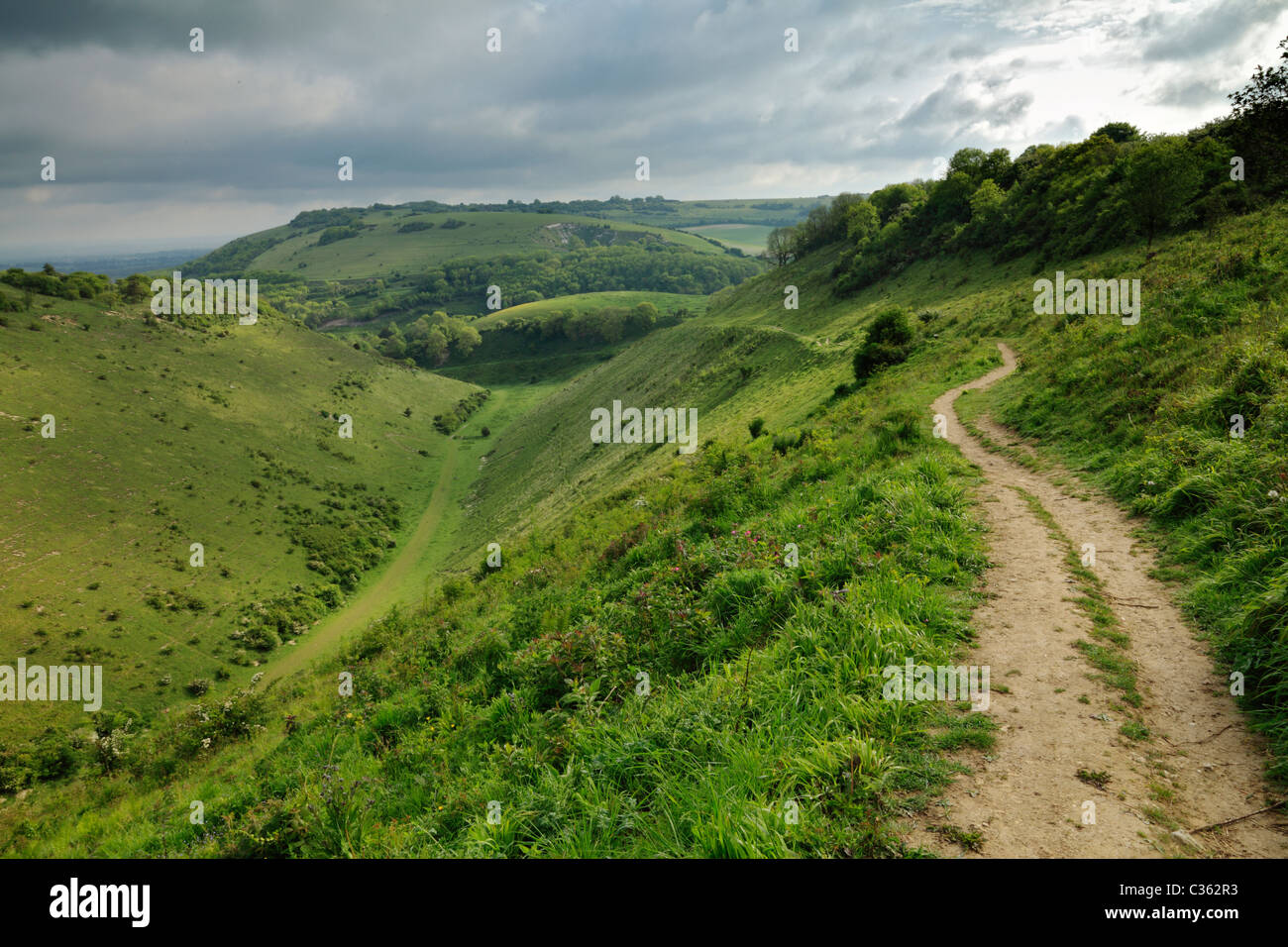 Devils Dyke, West Sussex. Stock Photo