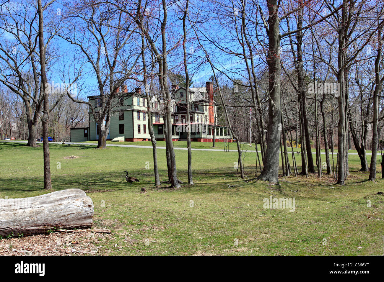The Caleb Smith House and Museum, a state park in Smithtown, Long