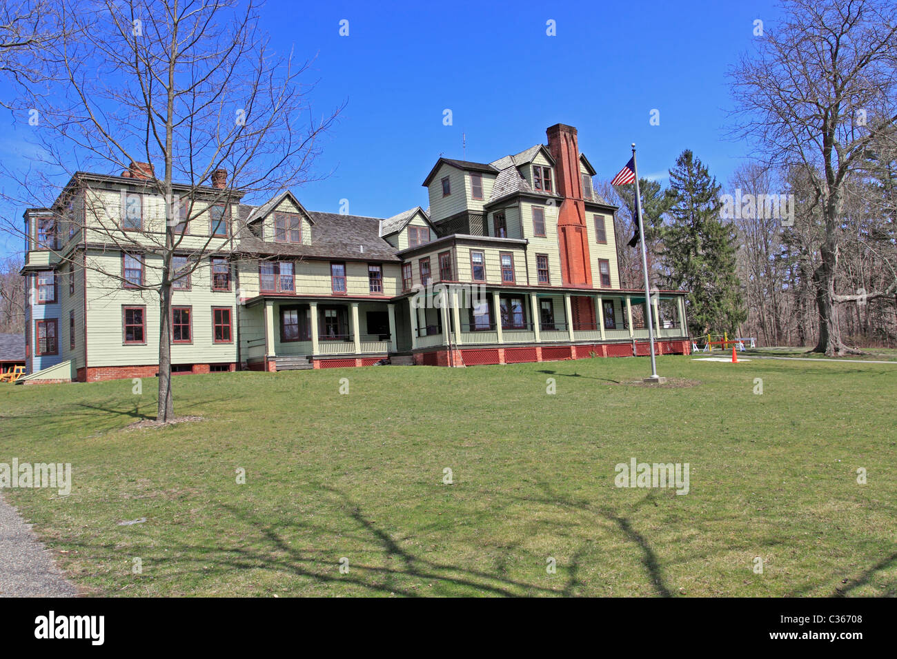 The Caleb Smith House and Museum a state park in Smithtown Long Island