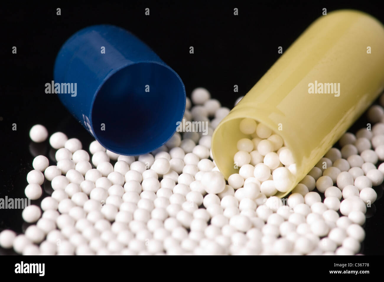 A closeup shot of a capsule of Cymbalta Stock Photo Alamy