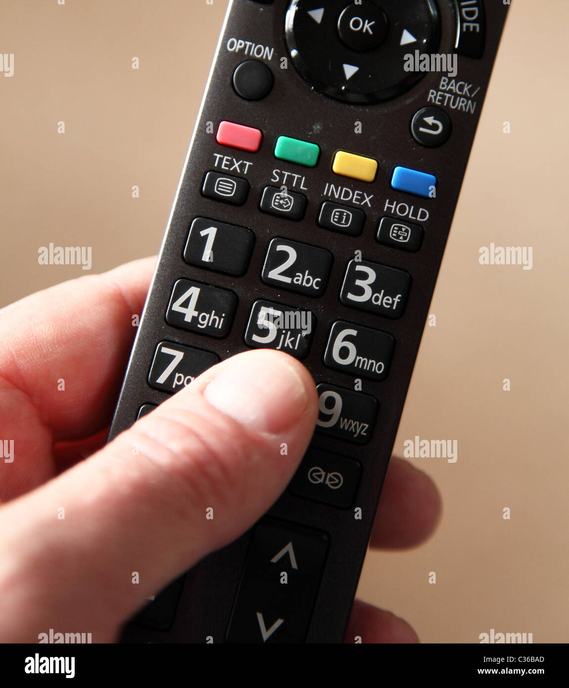 Digital tv remote control hi-res stock photography and images - Alamy