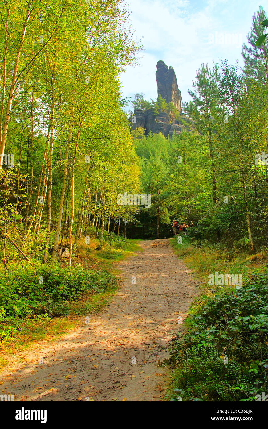 Saechsische Schweiz - Saxon Switzerland 01 Stock Photo