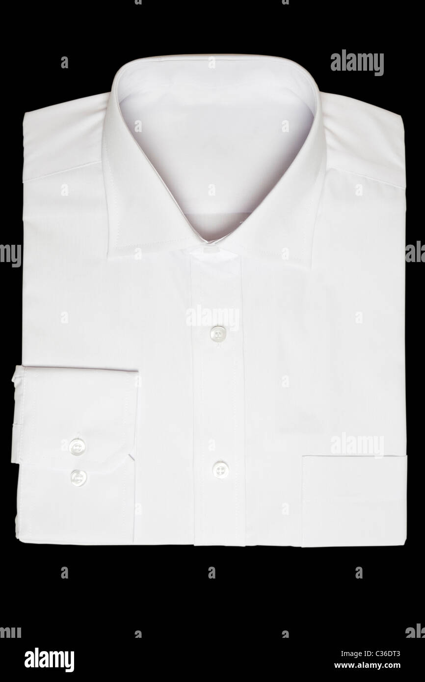 https://c8.alamy.com/comp/C36DT3/front-view-of-new-white-shirt-on-black-background-C36DT3.jpg