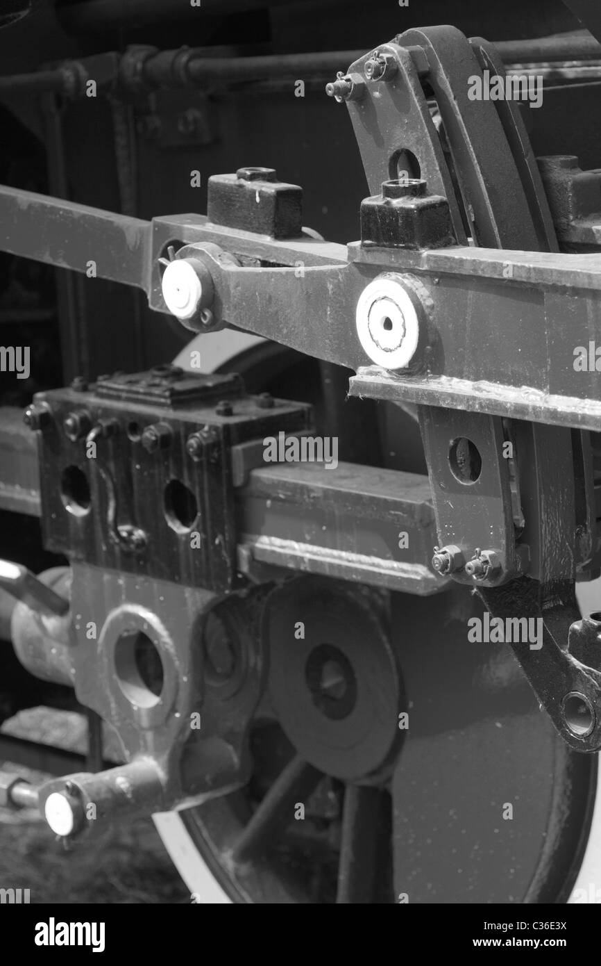 Coal steam locomotive Black and White Stock Photos & Images - Alamy